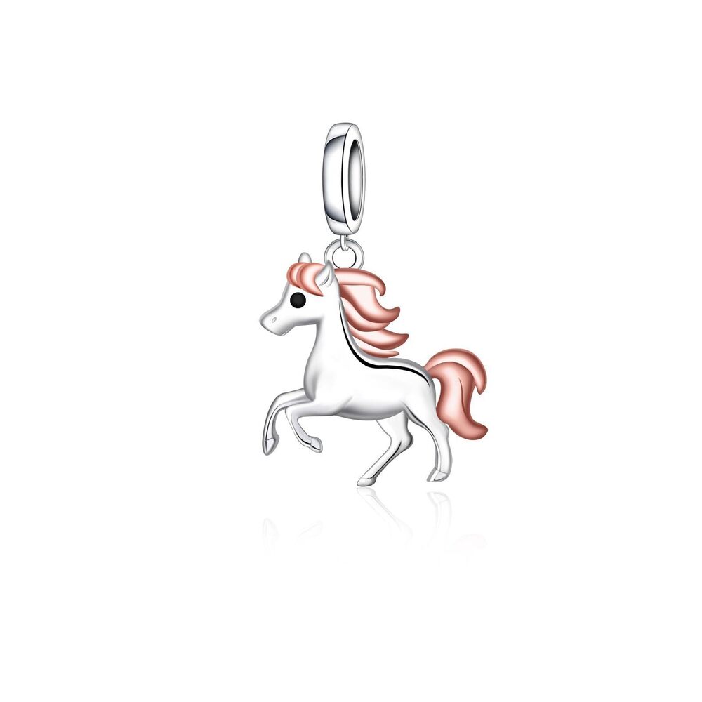 7969 Animal Charm Beads for Jewelry Making - 925 Sterling Silver Western